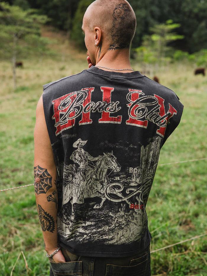 Wanted Dead or alive muscle tee