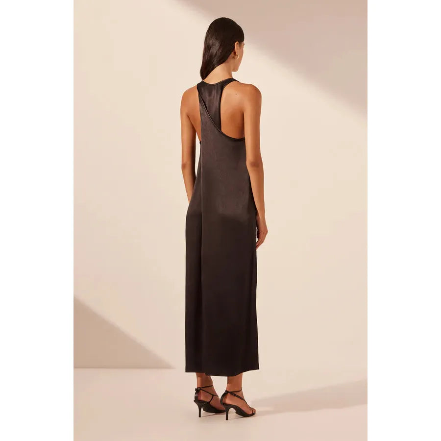 Nora Twist Back Midi Dress