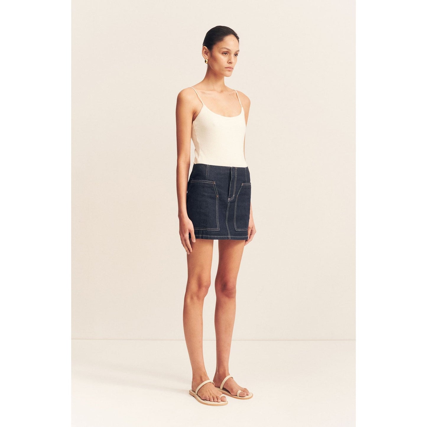 Jaques Patch Pocket Mini Skirt