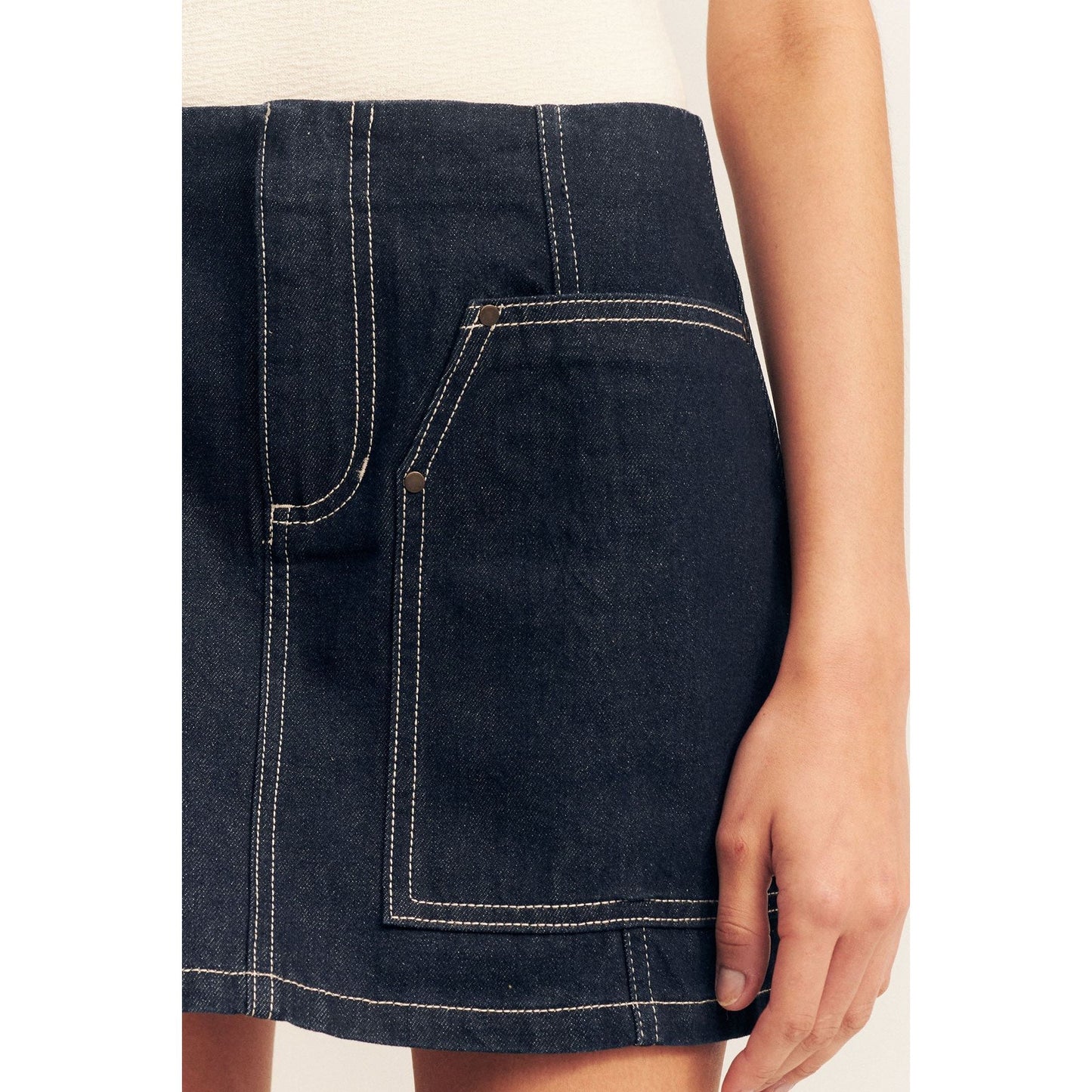 Jaques Patch Pocket Mini Skirt