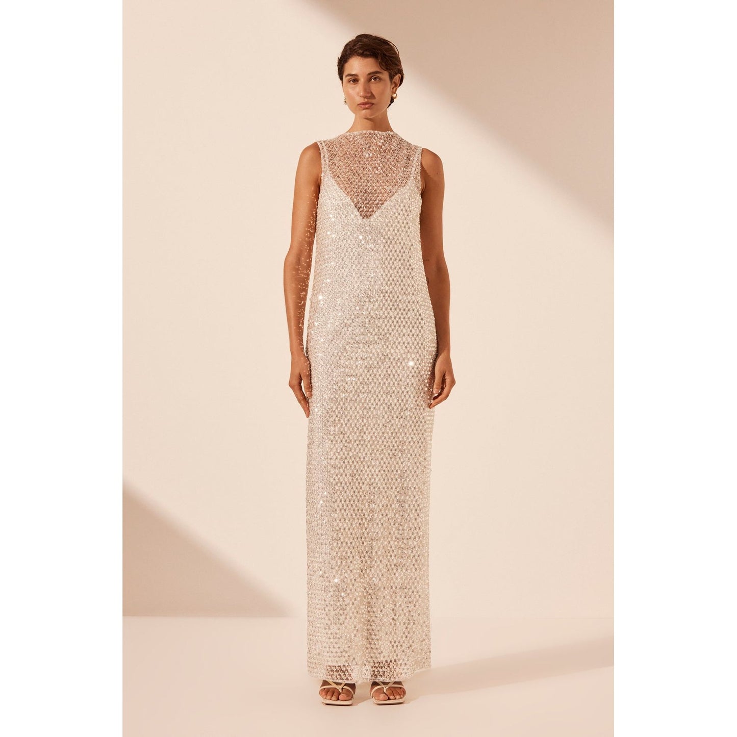 Asteri High Neck Sleeveless Maxi