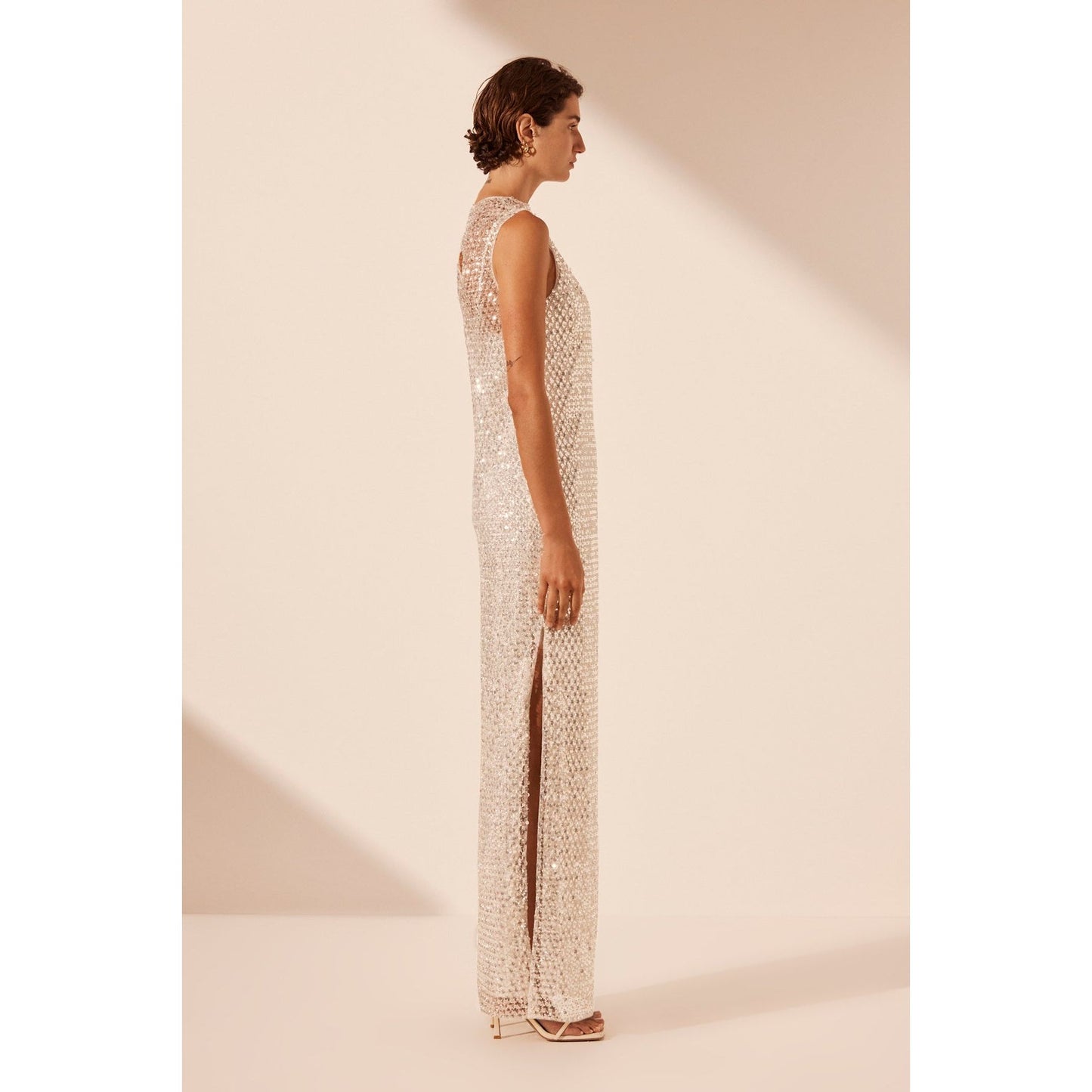 Asteri High Neck Sleeveless Maxi