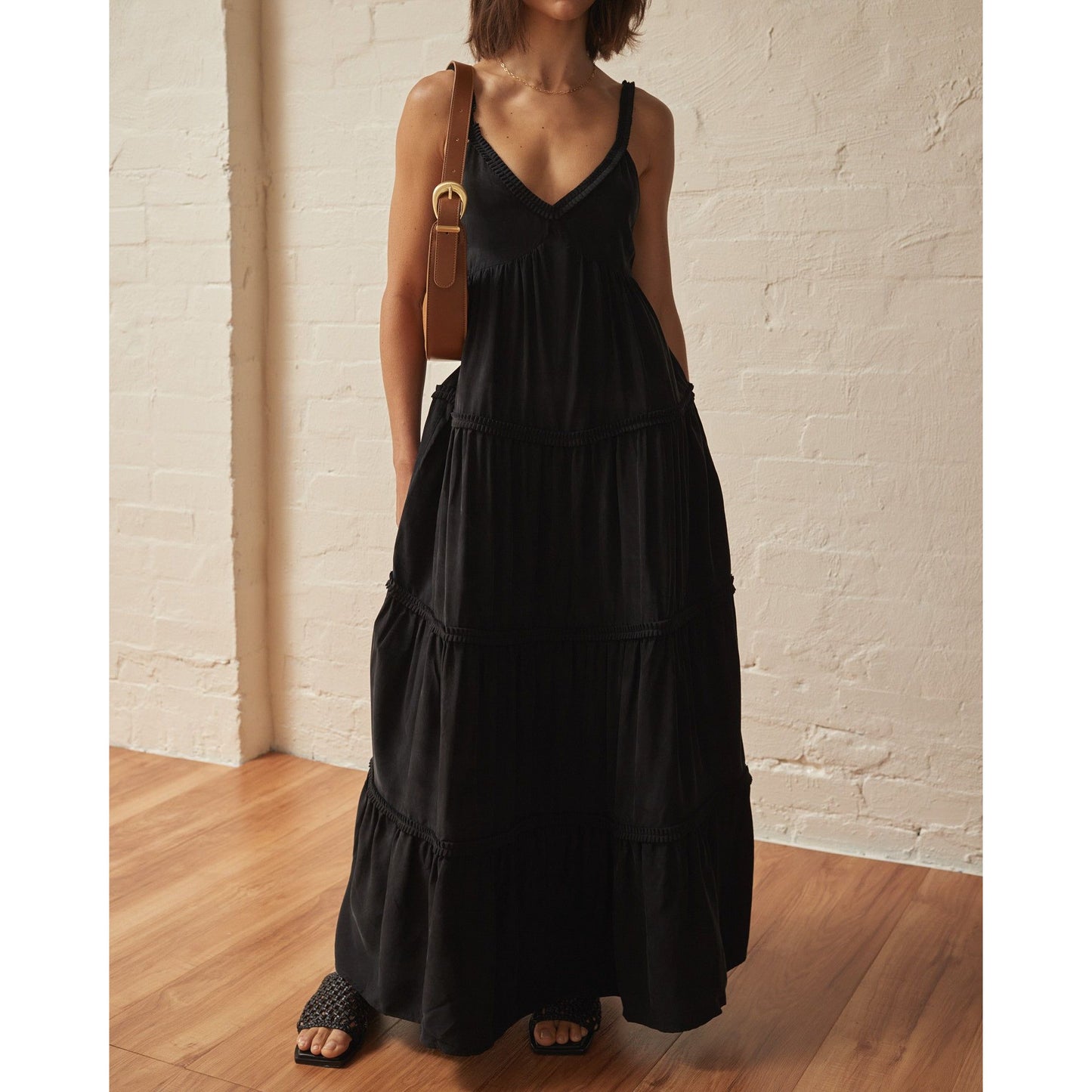 The Raquel Dress - Noir