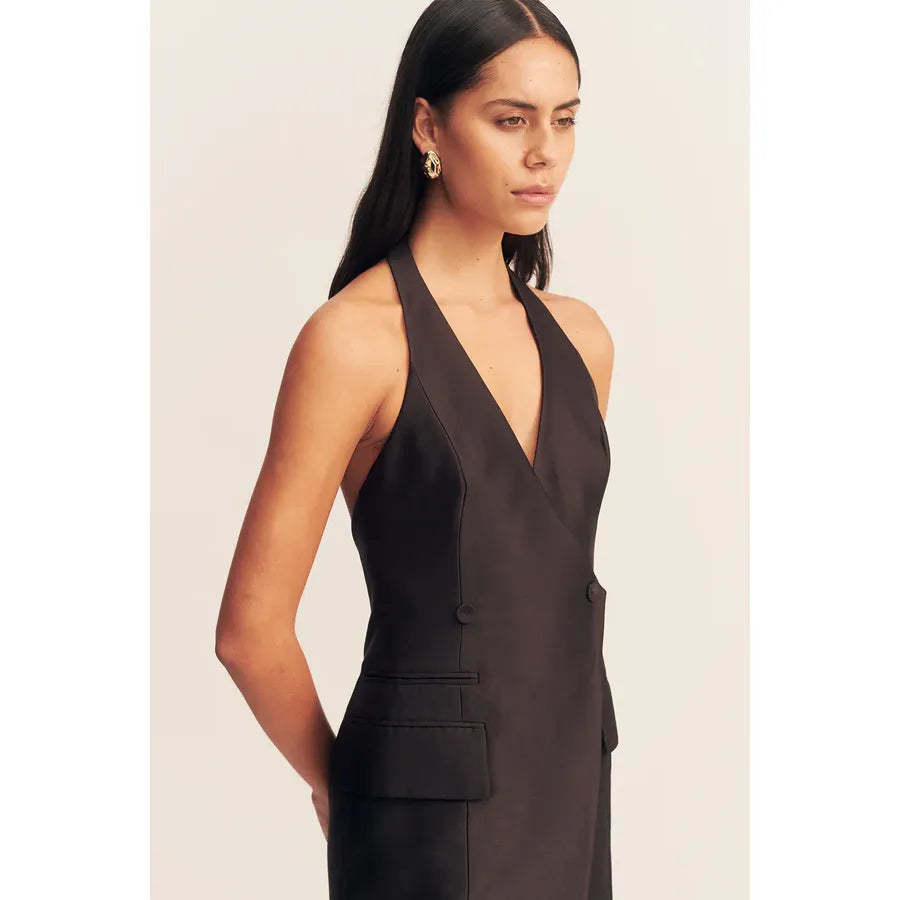 Otis Tailored Wrap Mini dress
