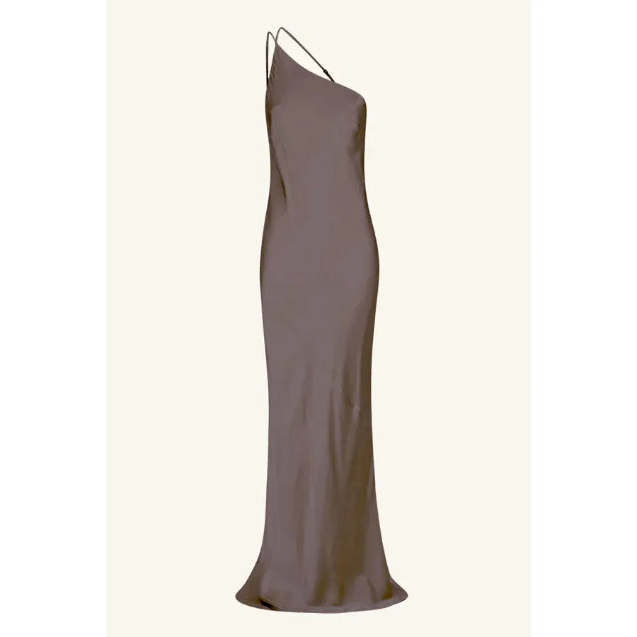 La Lune Cowl Back Maxi Dress
