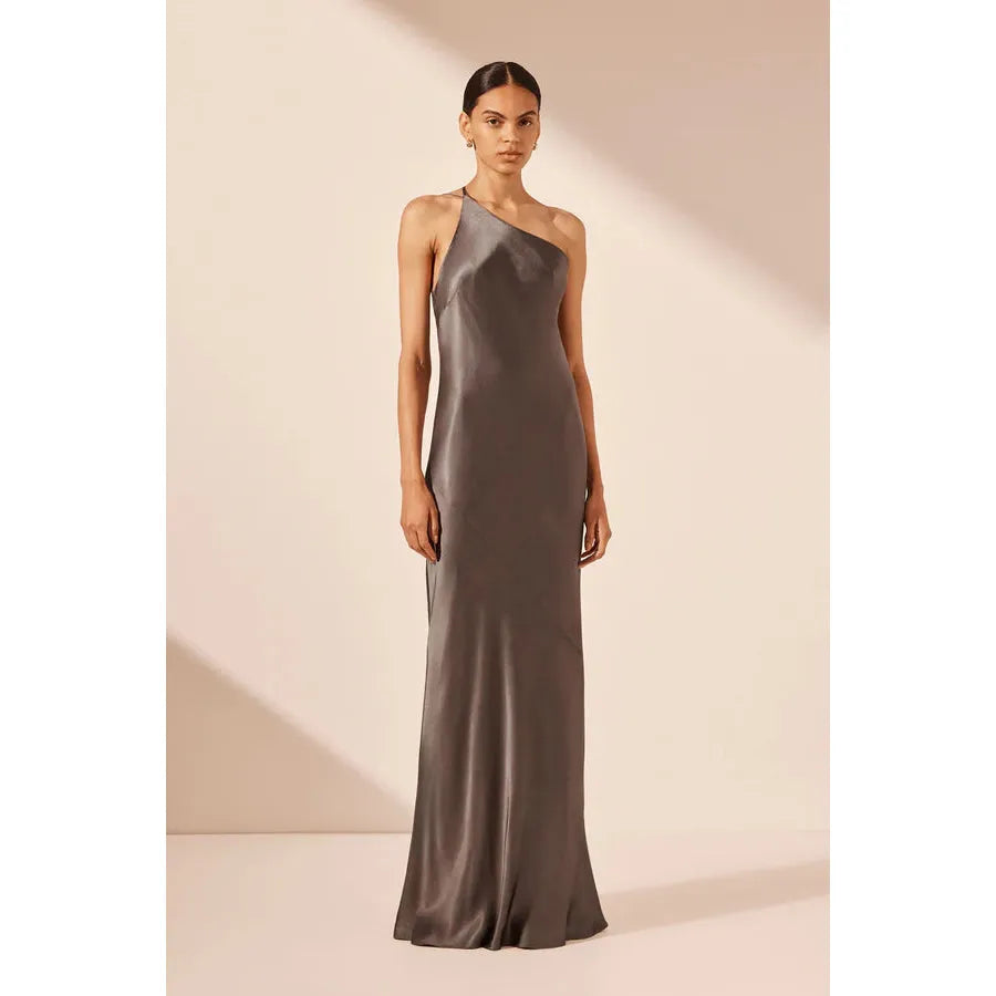 La Lune Cowl Back Maxi Dress