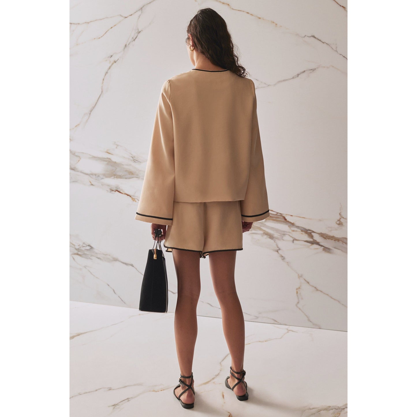 The Cressida Shirt - Fawn