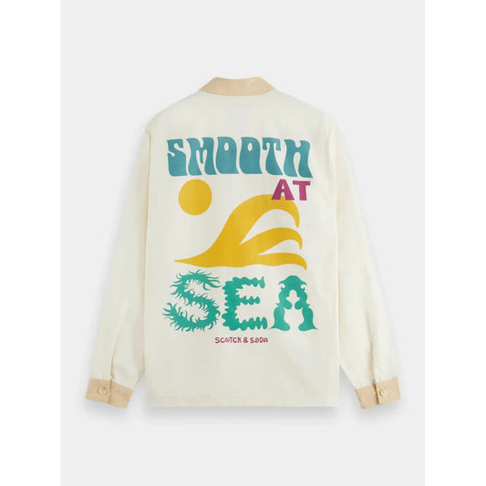 Colourblock worker jacket