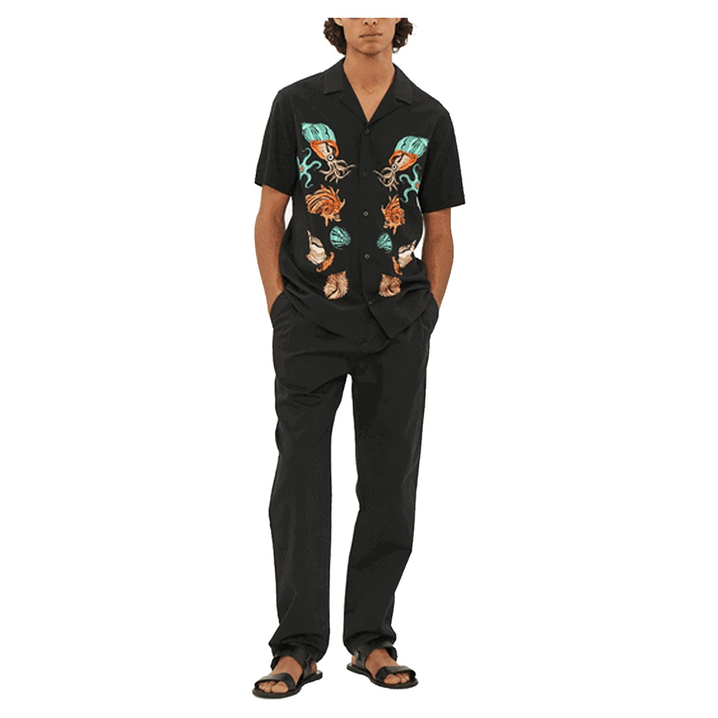 Printed Sealife Shirt