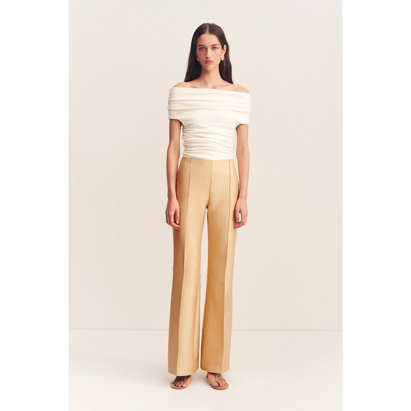 Otis Pintuck Flared Pant