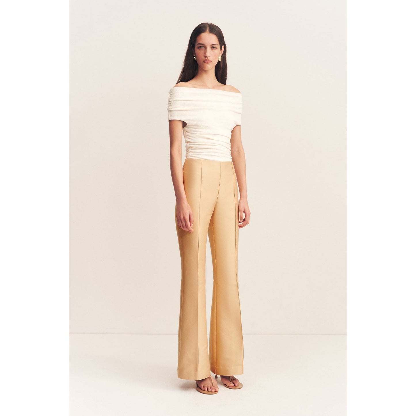 Otis Pintuck Flared Pant