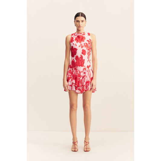 Aleyna Ruffle Mini Dress