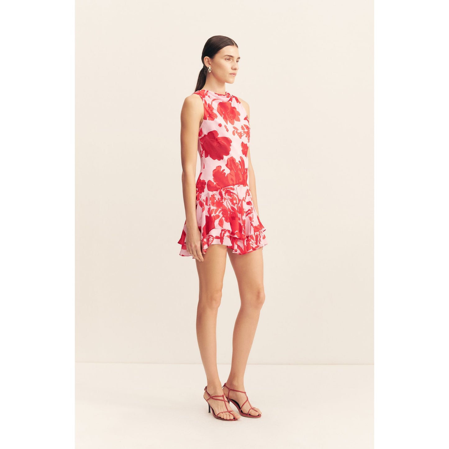 Aleyna Ruffle Mini Dress