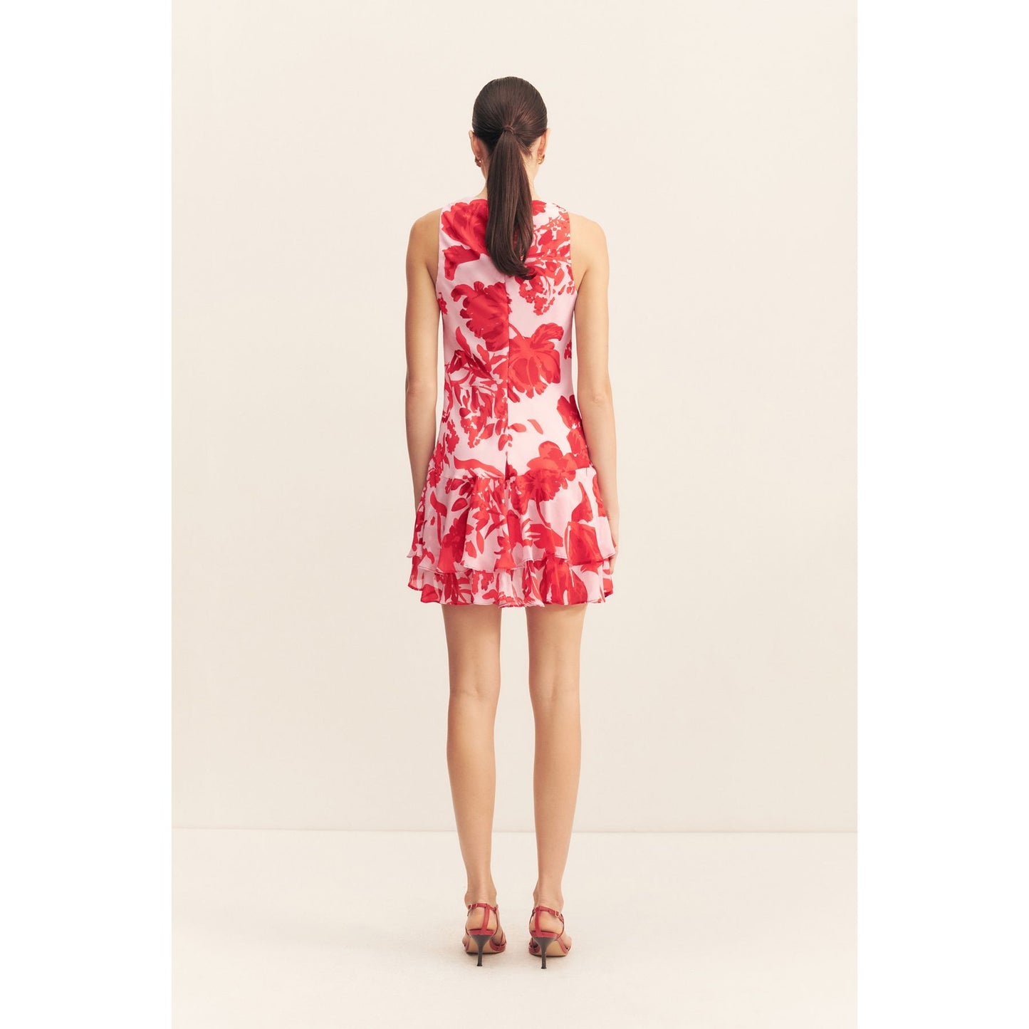 Aleyna Ruffle Mini Dress