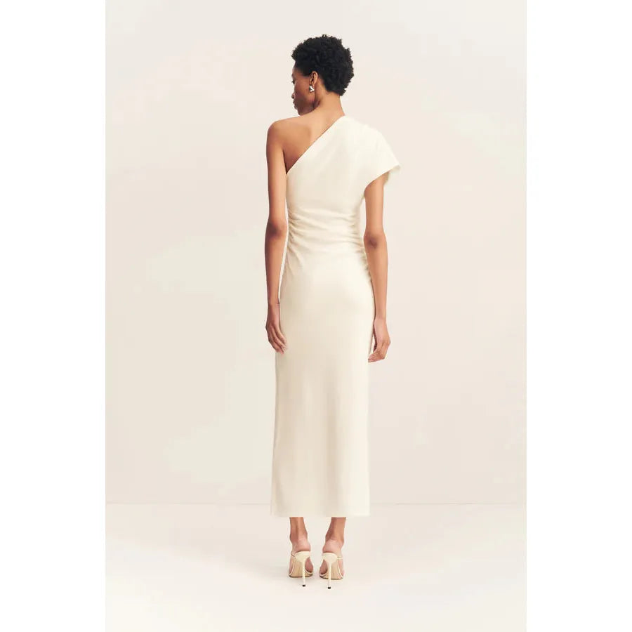 Beau Asymmetrical Midi Dress