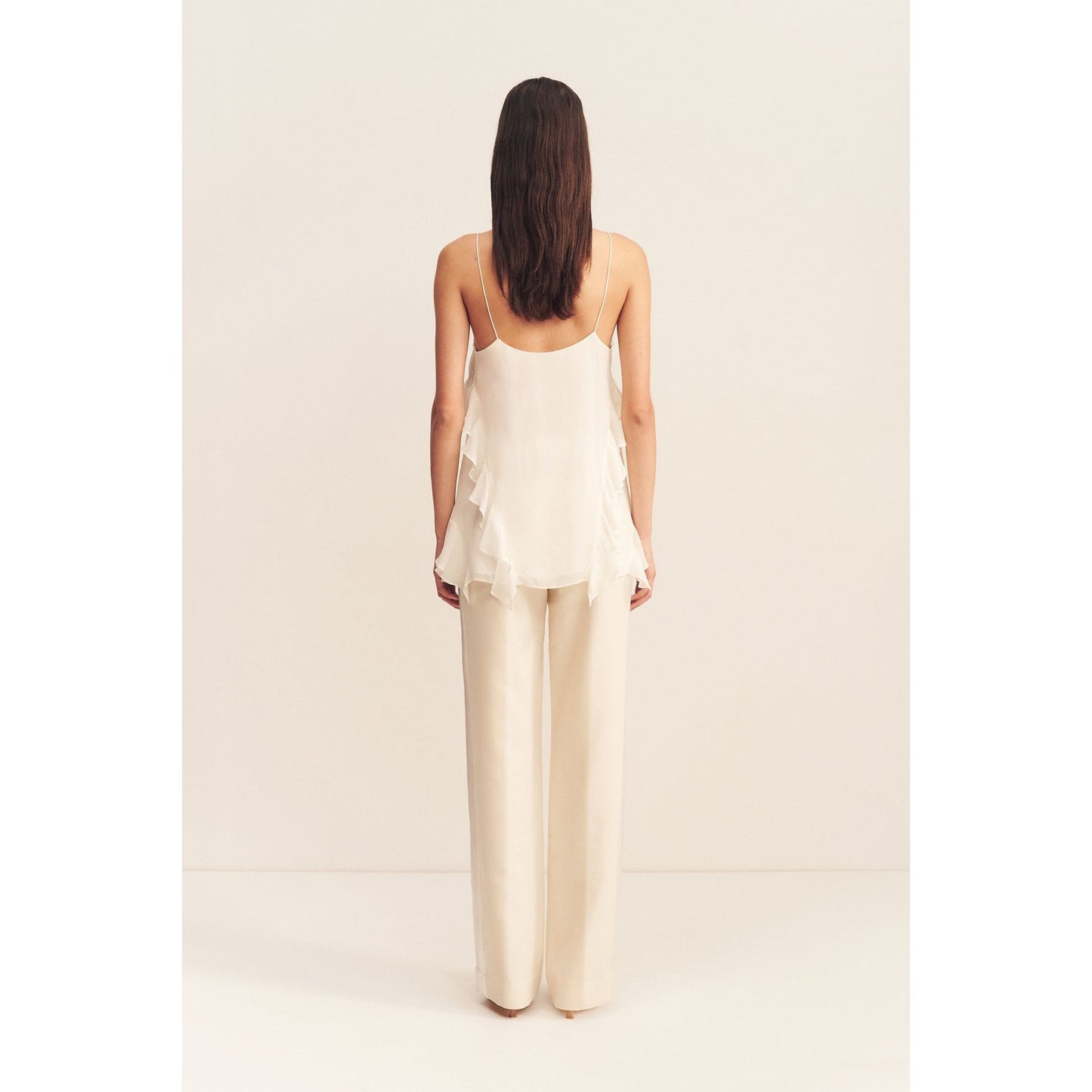 Emory Lace Ruffle Cami