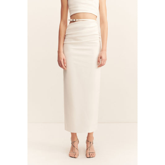 Lani Draped Midi Skirt
