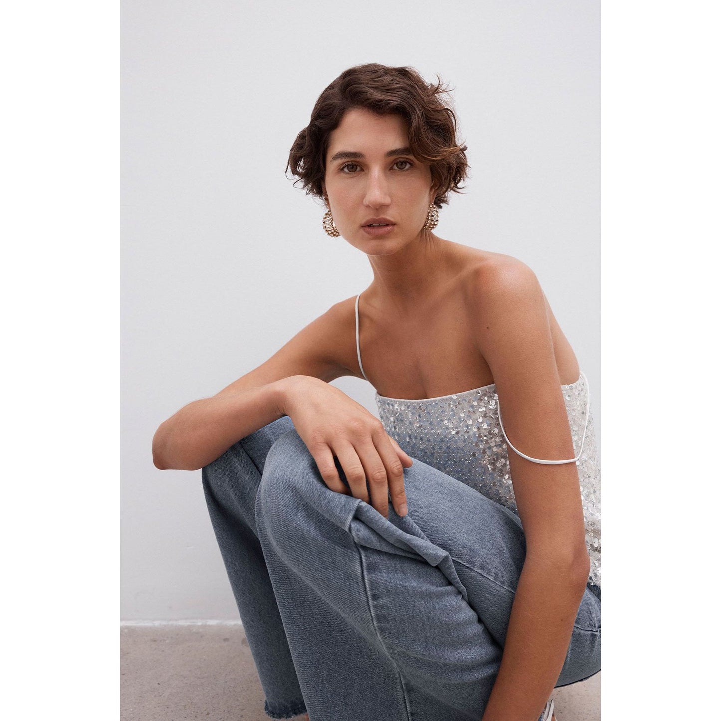 Asteri Long Line Cami