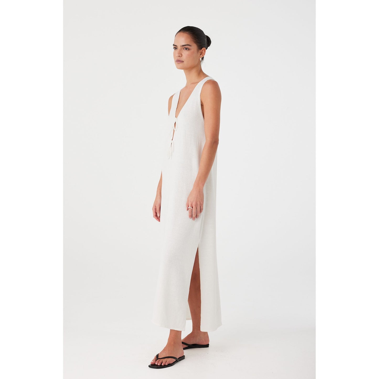 Poppy Maxi Dress - cream