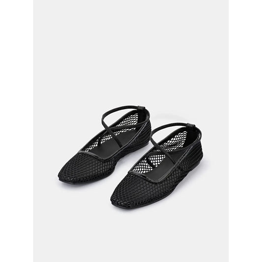 Isabella Cotton Net Ballet Flat