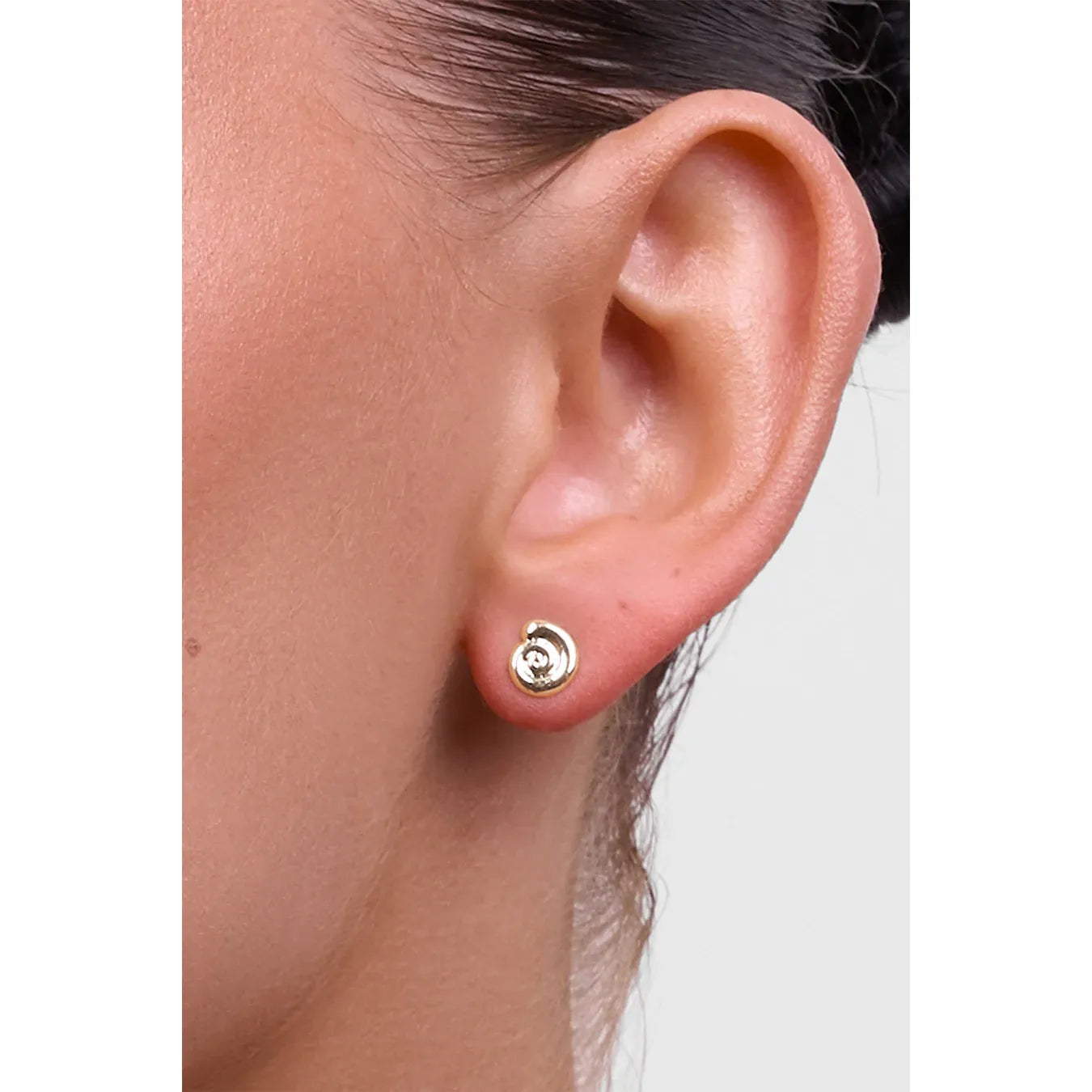 Petite Brodie Gold earring