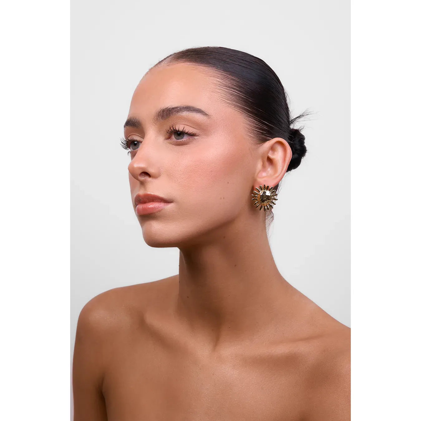 Summer Gold Sun earrings