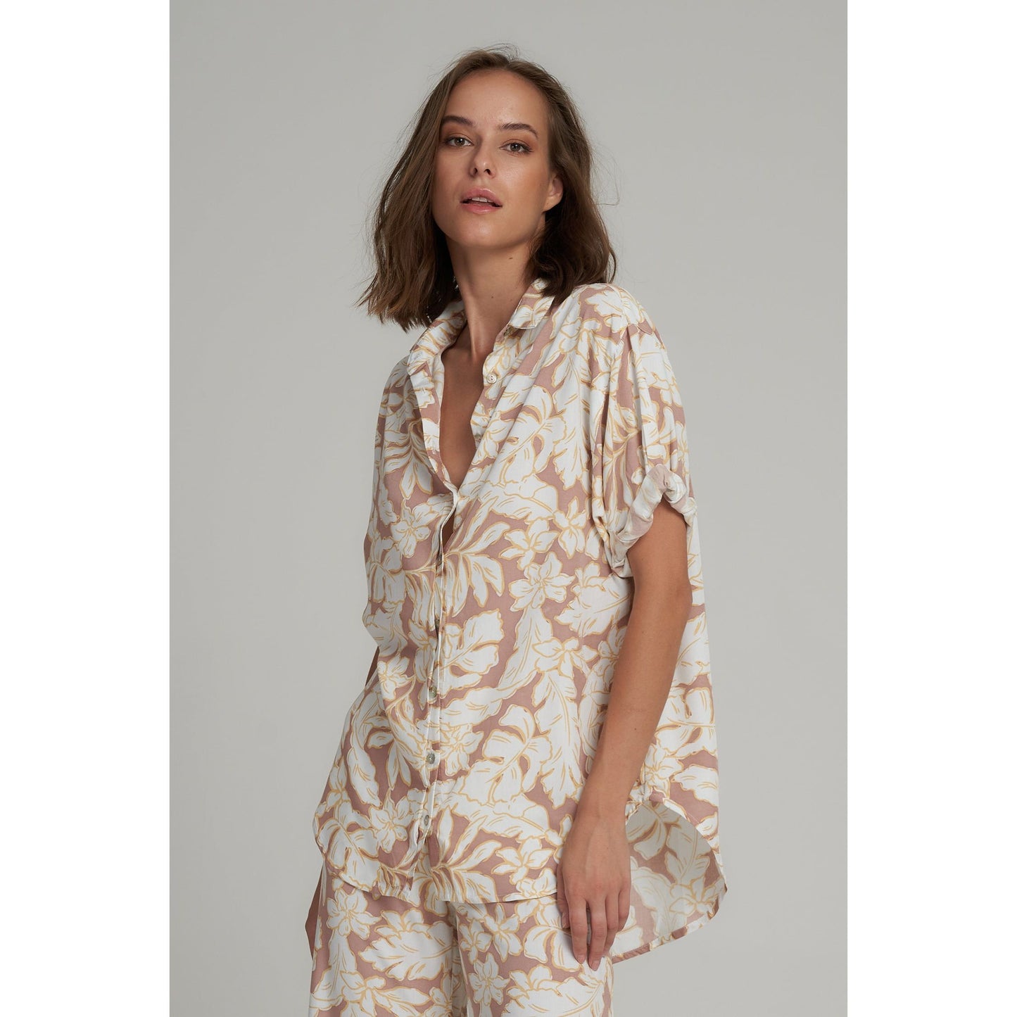 Hutton Shirt - Tropico Pink