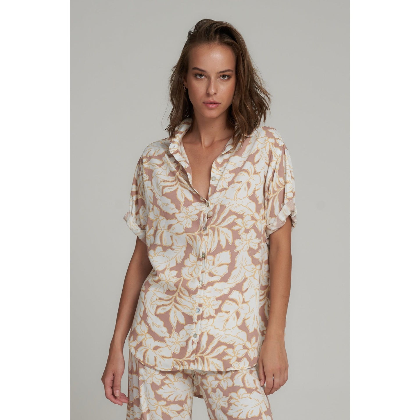 Hutton Shirt - Tropico Pink