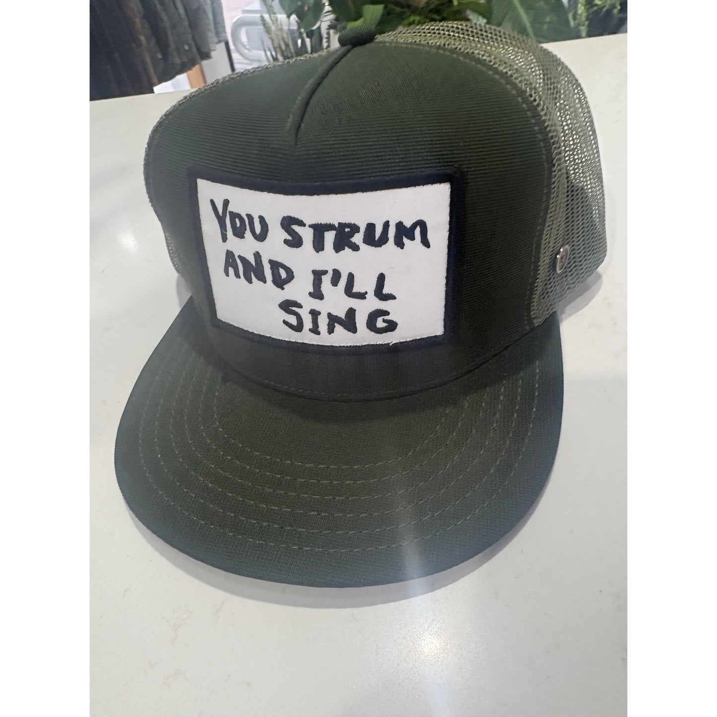 Strum cap