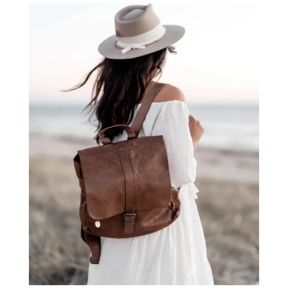 Hamburg Backpack - Taupe