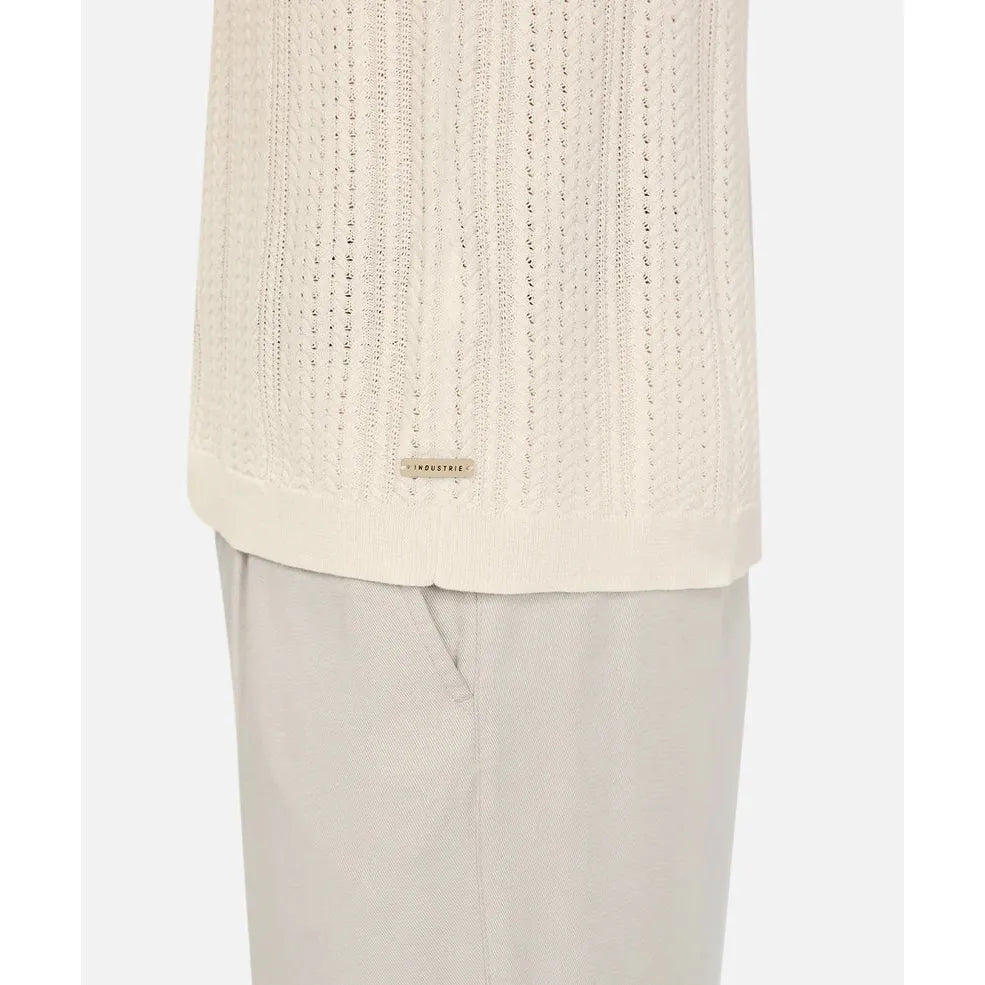 The Alessio Short Sleeve Shirt - Ivory