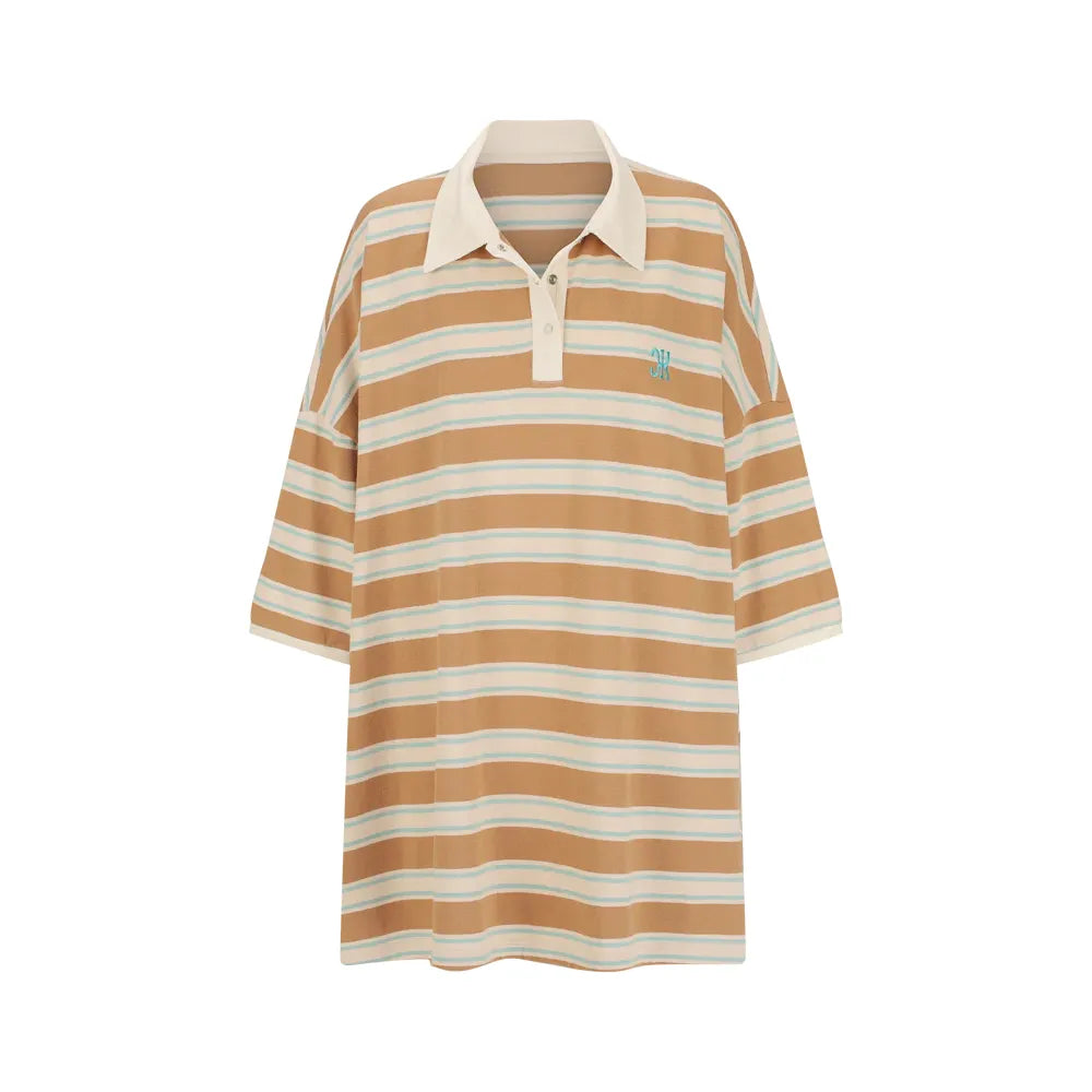 Lago Striped Rugby Jumper