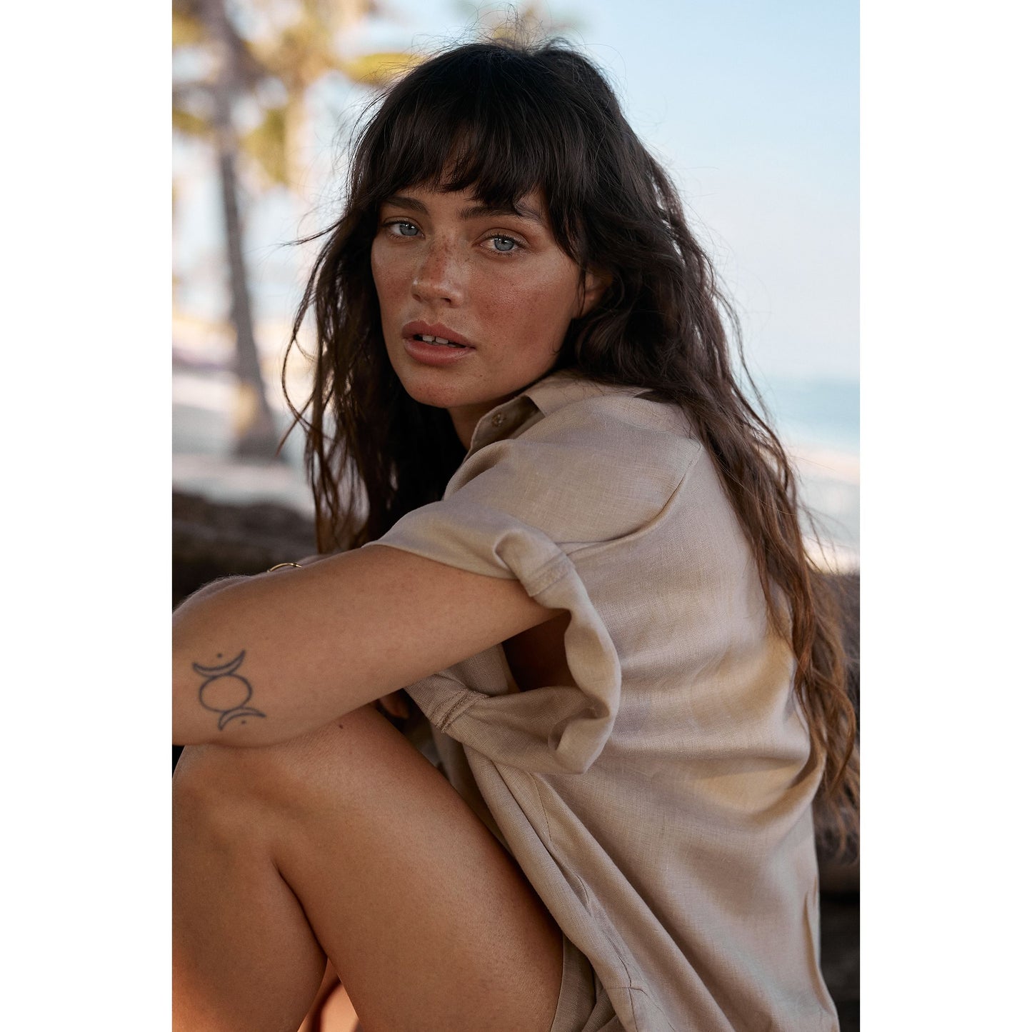Del Rio Playsuit - sand