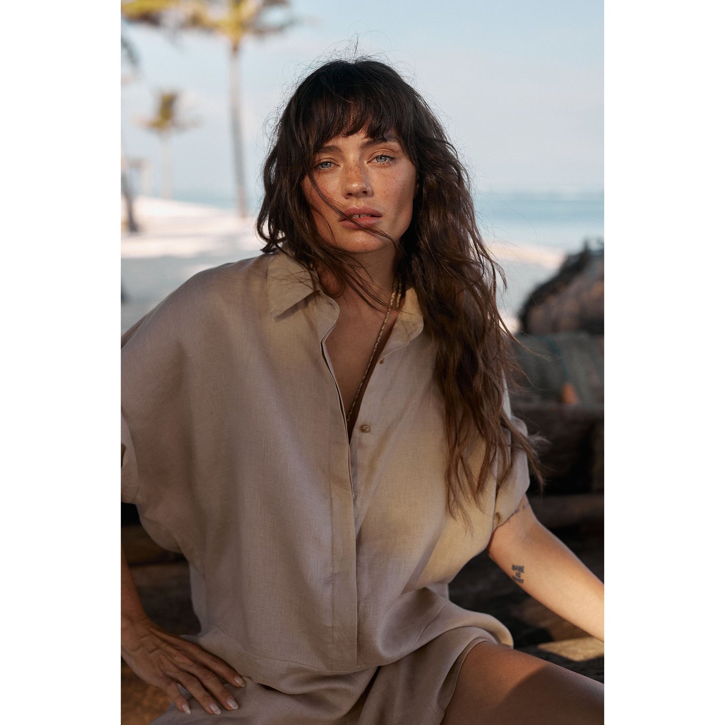 Del Rio Playsuit - sand