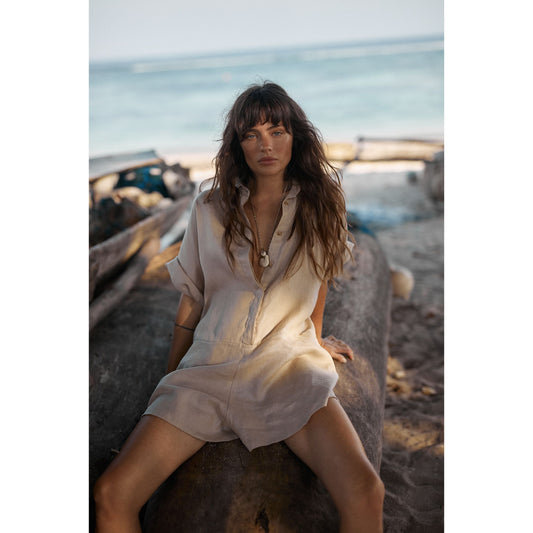 Del Rio Playsuit - sand