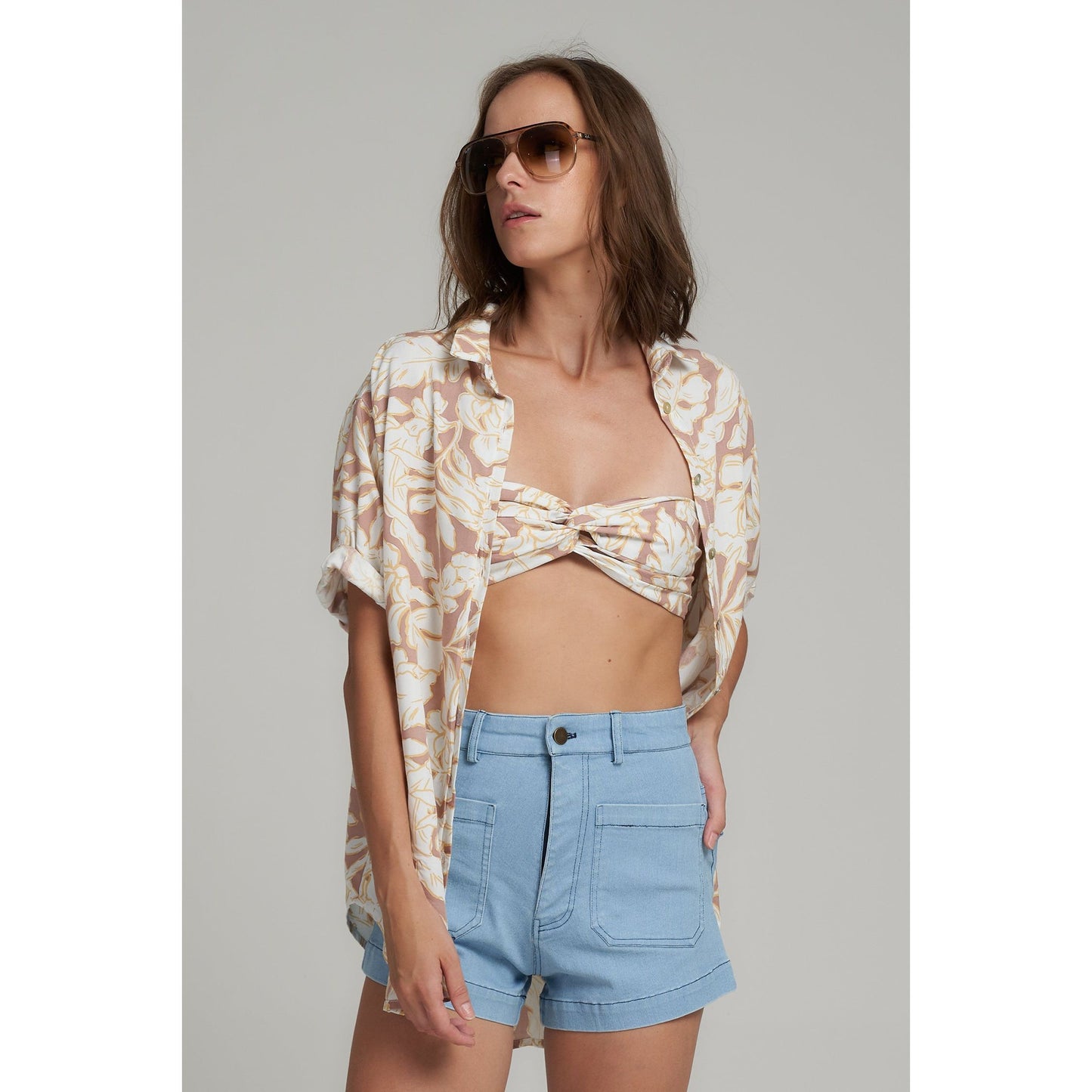 Hutton Shirt - Tropico Pink