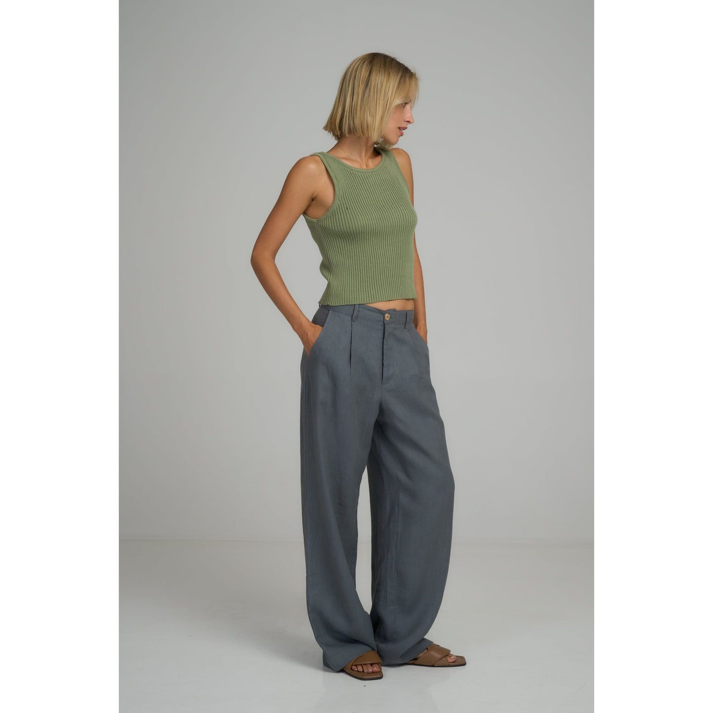 Shiva Pant - Slate