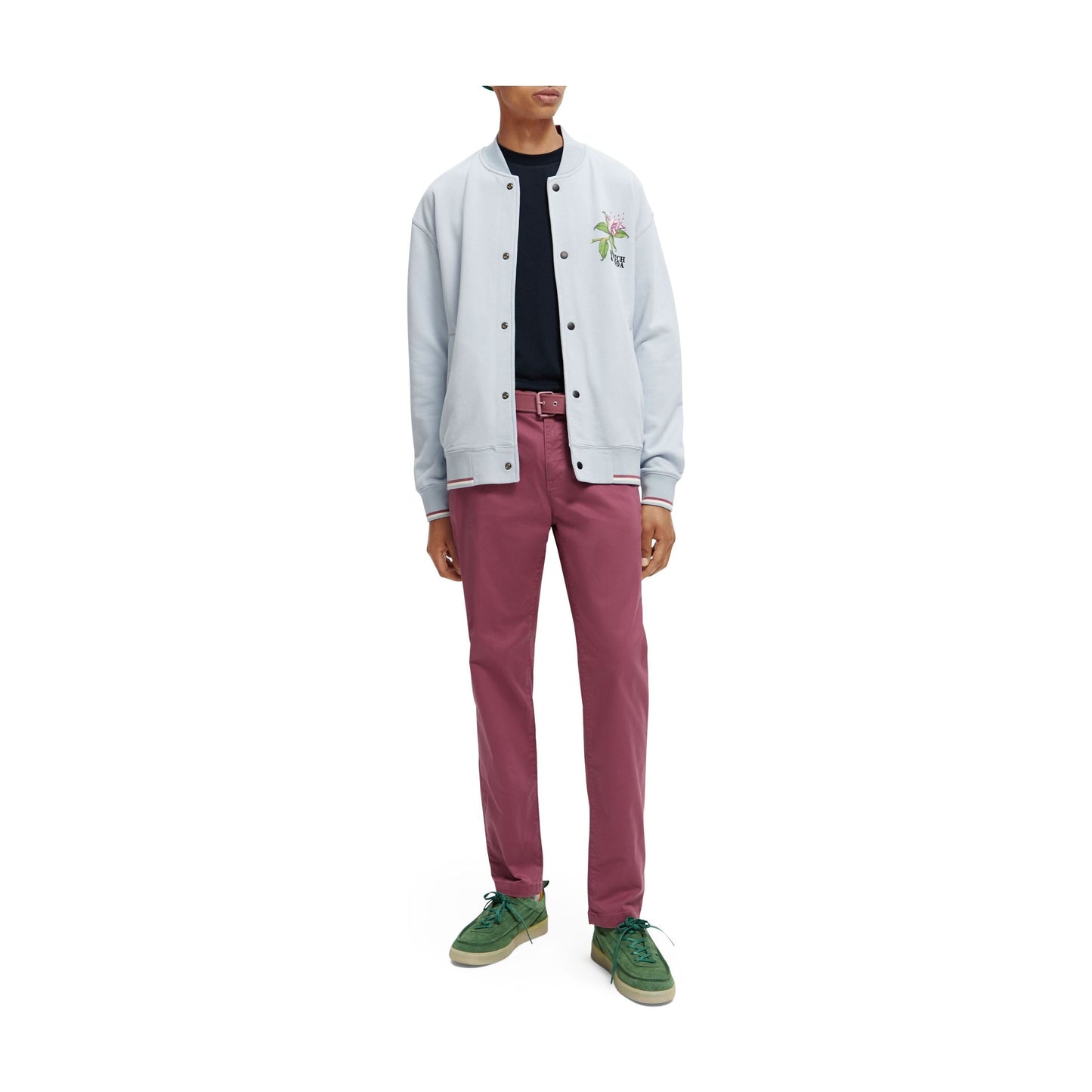 Stuart Slim Fit Organic Cotton Chino