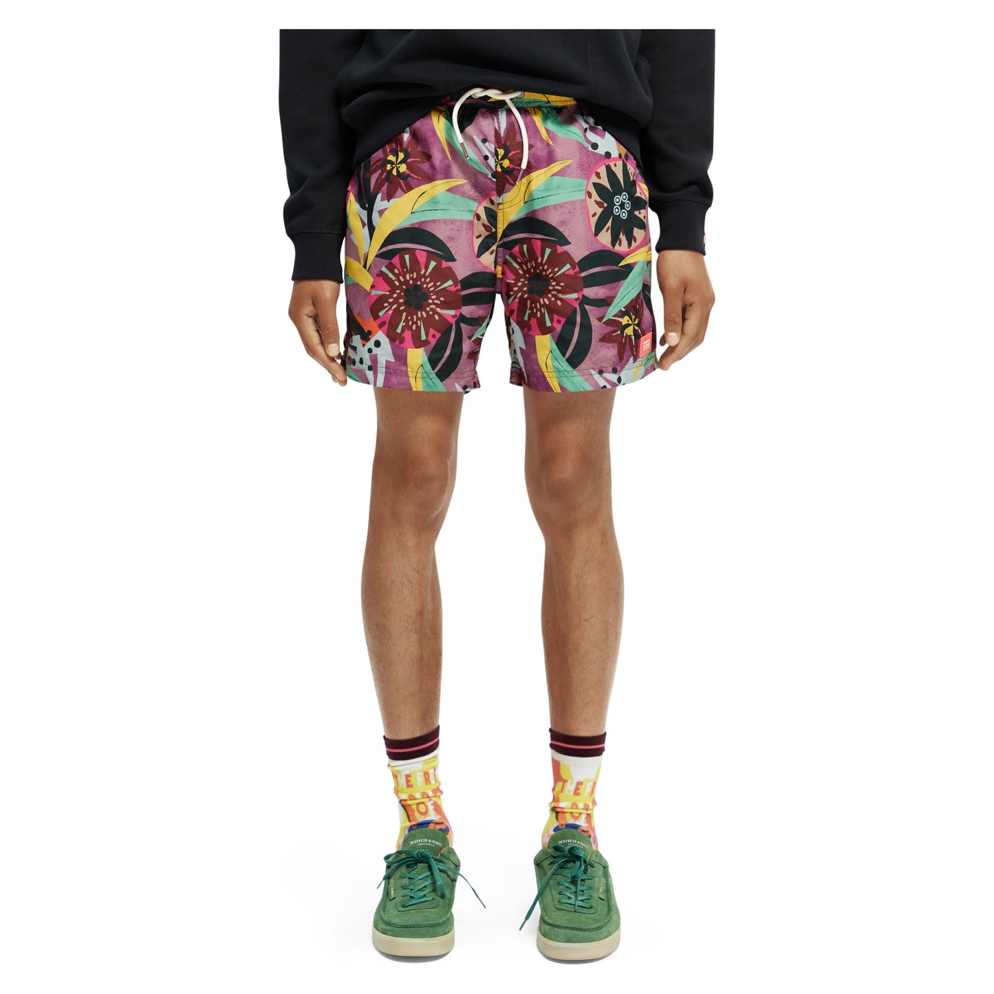 Short Length Printed Swim Short
