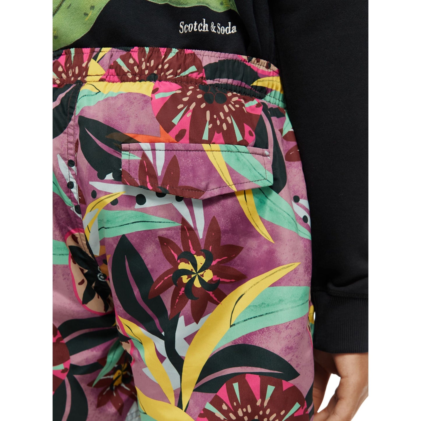 Short Length Printed Swim Short