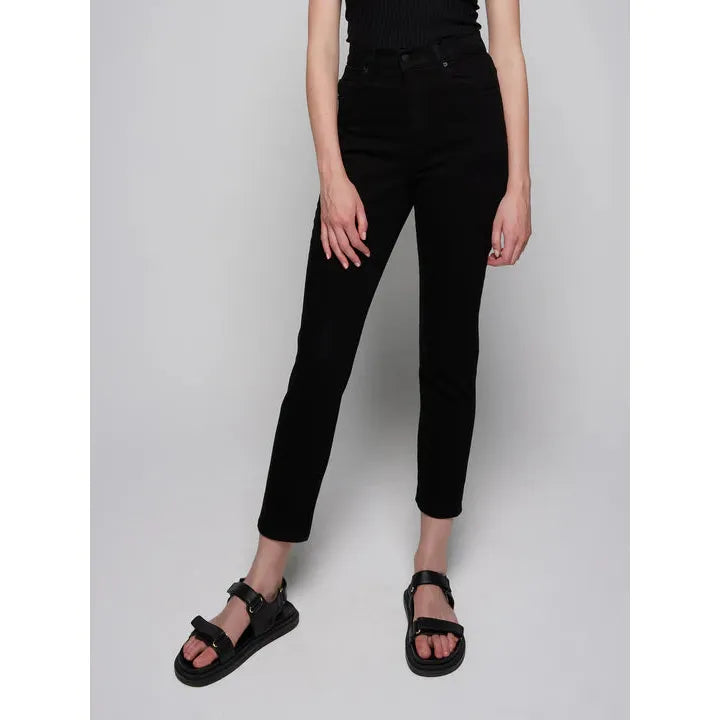 Frankie Ankle Stretch Petite - Pitch Black