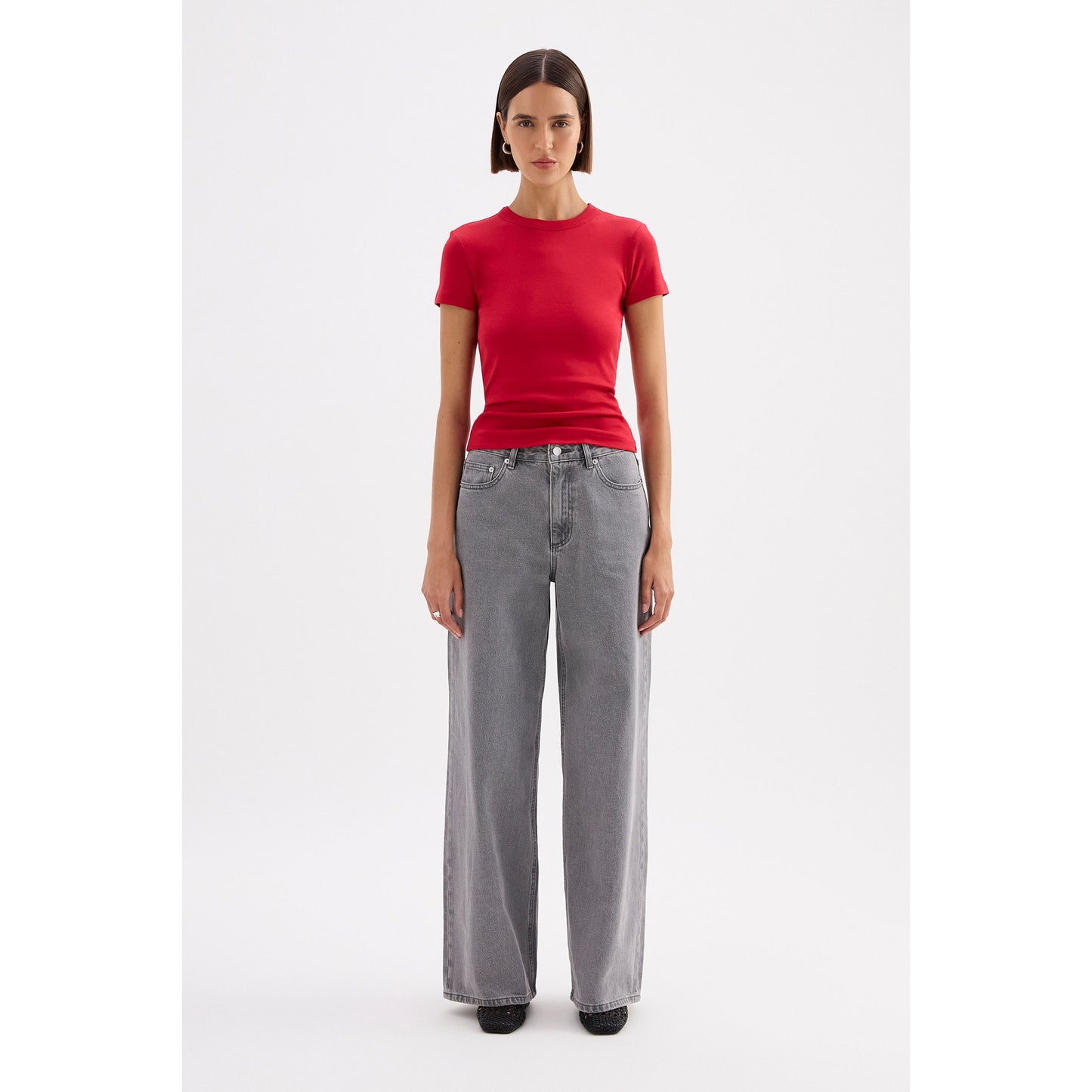 Organic Baby tee - Cherry