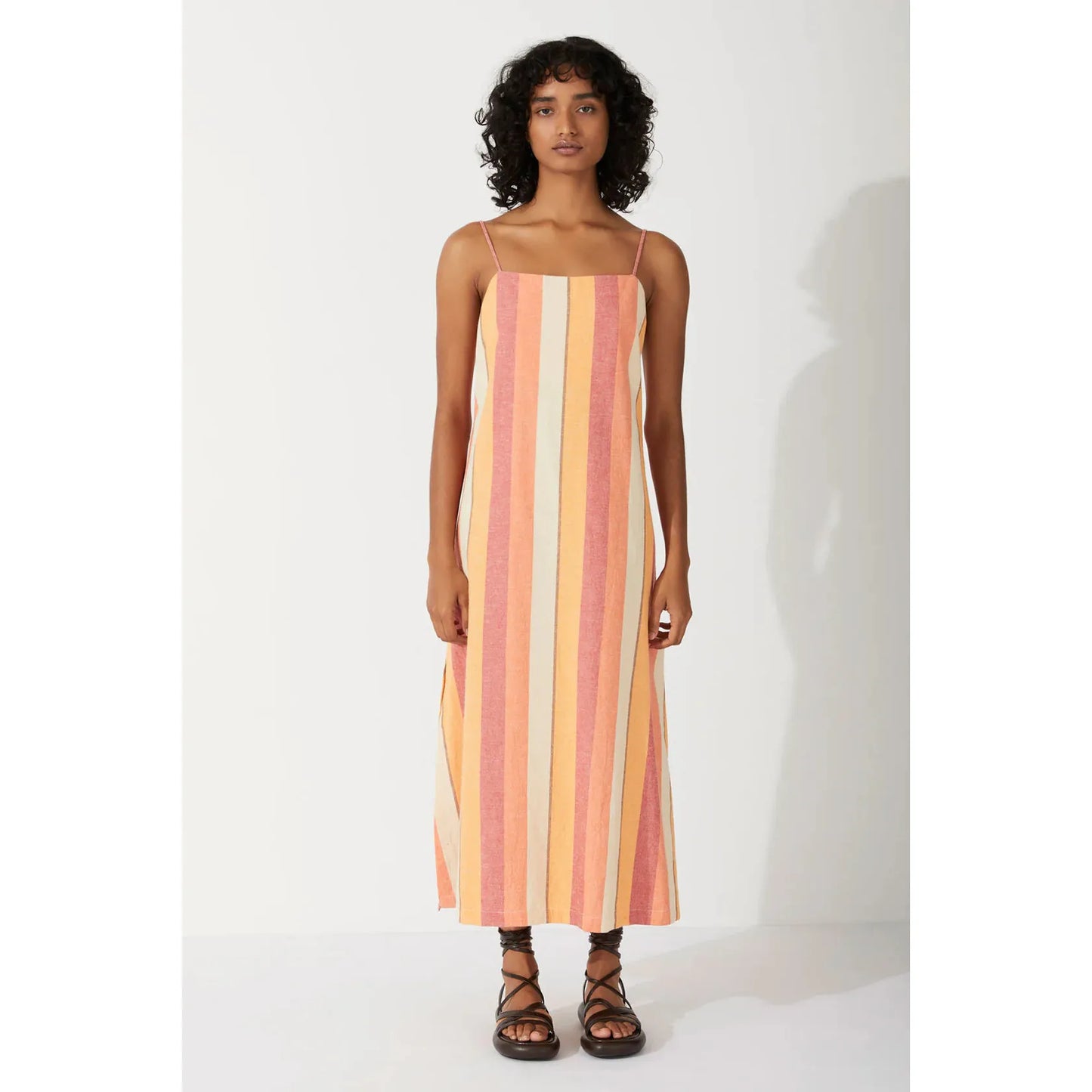Sun Stripe Organic Cotton Dress