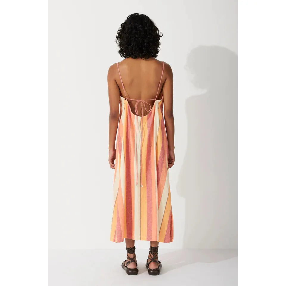 Sun Stripe Organic Cotton Dress