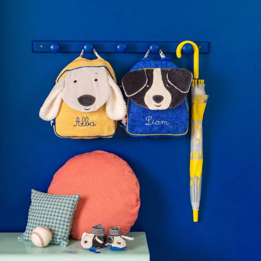 Sac à dos Puce bleu Puce & Pilou