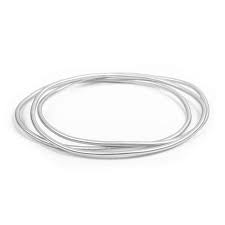 Multi Bangle set - silver