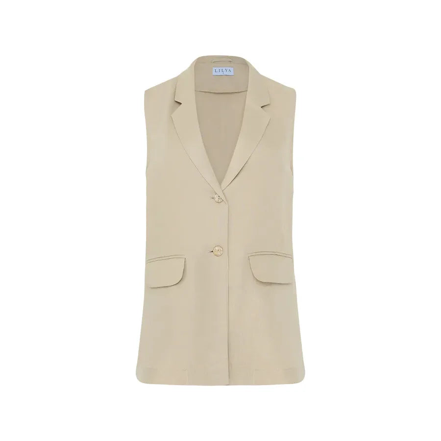 Malachite Vest - Sand
