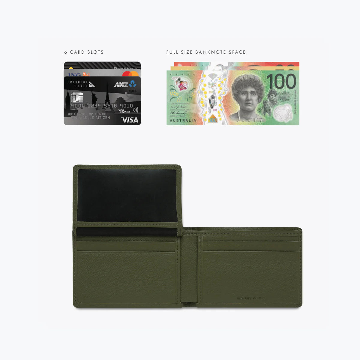 Jonah Wallet - Khaki