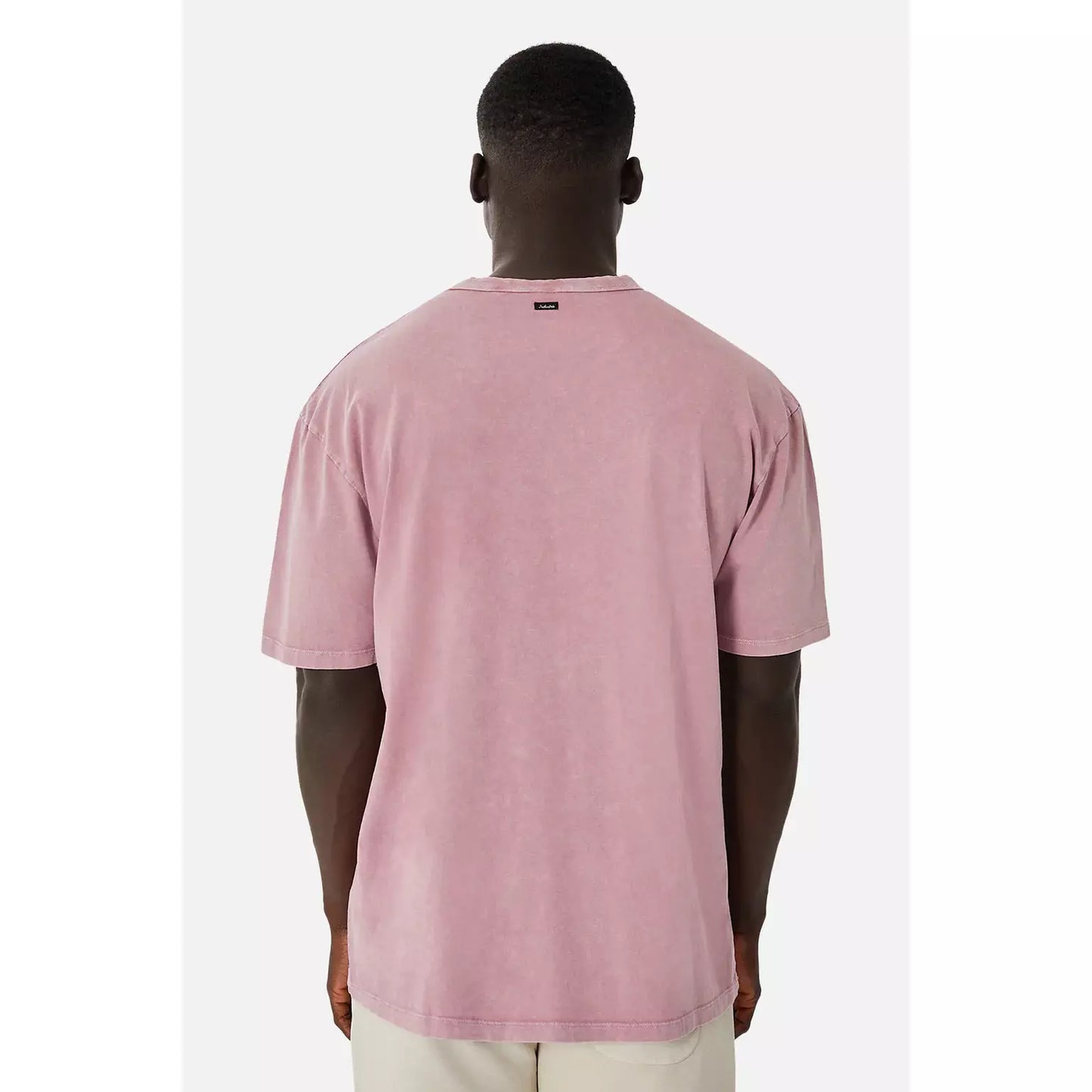 The Del Sur Acid Wash Tee - Bordeaux