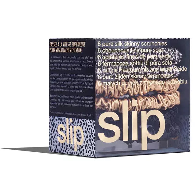 Slip Skinny Scrunchies - Mixed Leopard